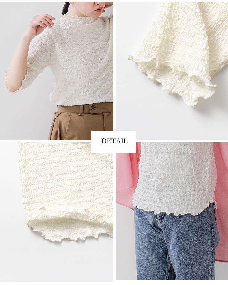 whyto(ホワイト)クレープストレッチブラウス“crapestretchblouse”wht25hbl4070