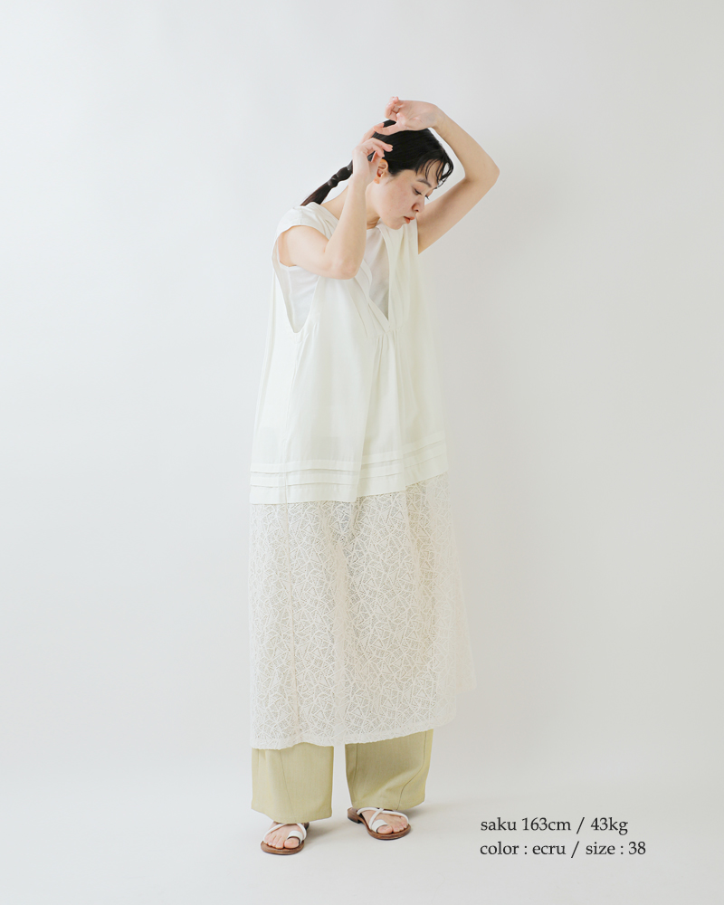 whyto(ホワイト)レースコンビネーションドレス“lacecombinaisondress”wht25hop4062