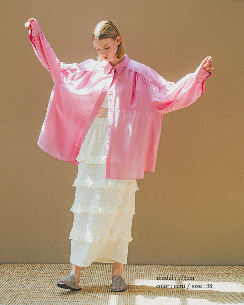 whyto(zCg)Xgb`tXJ[ggstretchfrillskirthwht25hsk4029