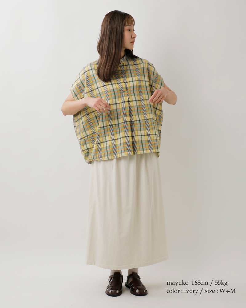 WALLA WALLA SPORTS(ワラワラスポーツ)ルーズベースボールロングスカート“LOOSEBASEBALLSKIRT”ww130041-sr