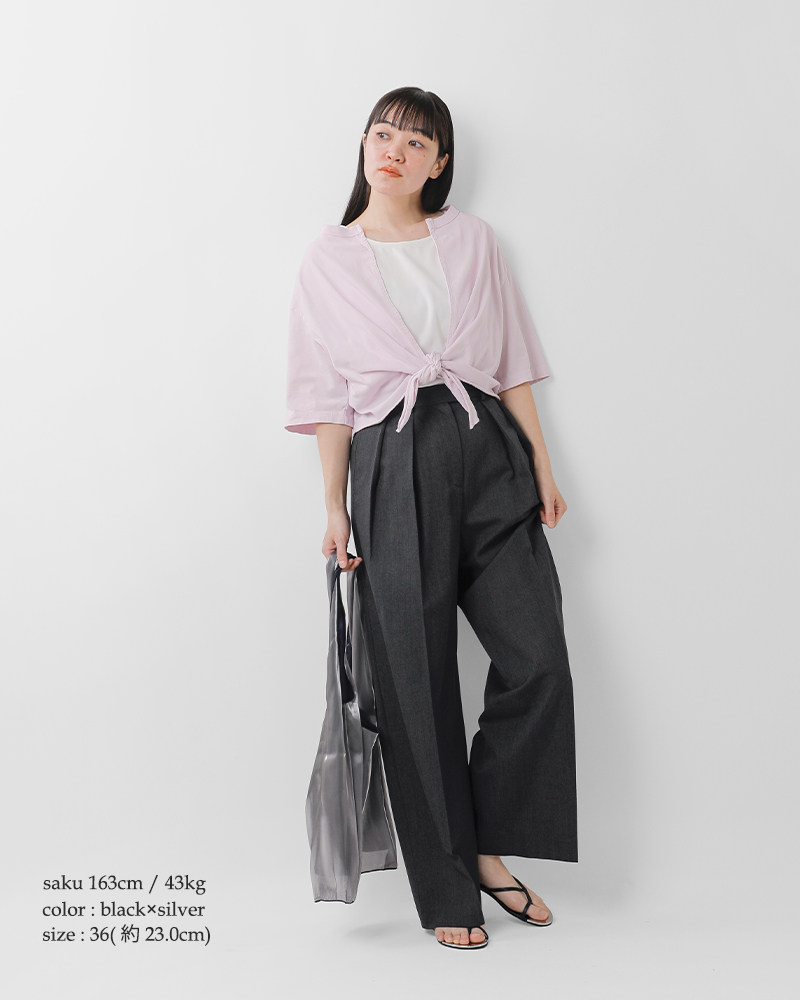 LAOCOONTE(ラオコンテ)シープスキンフラットサンダルyara-sofla