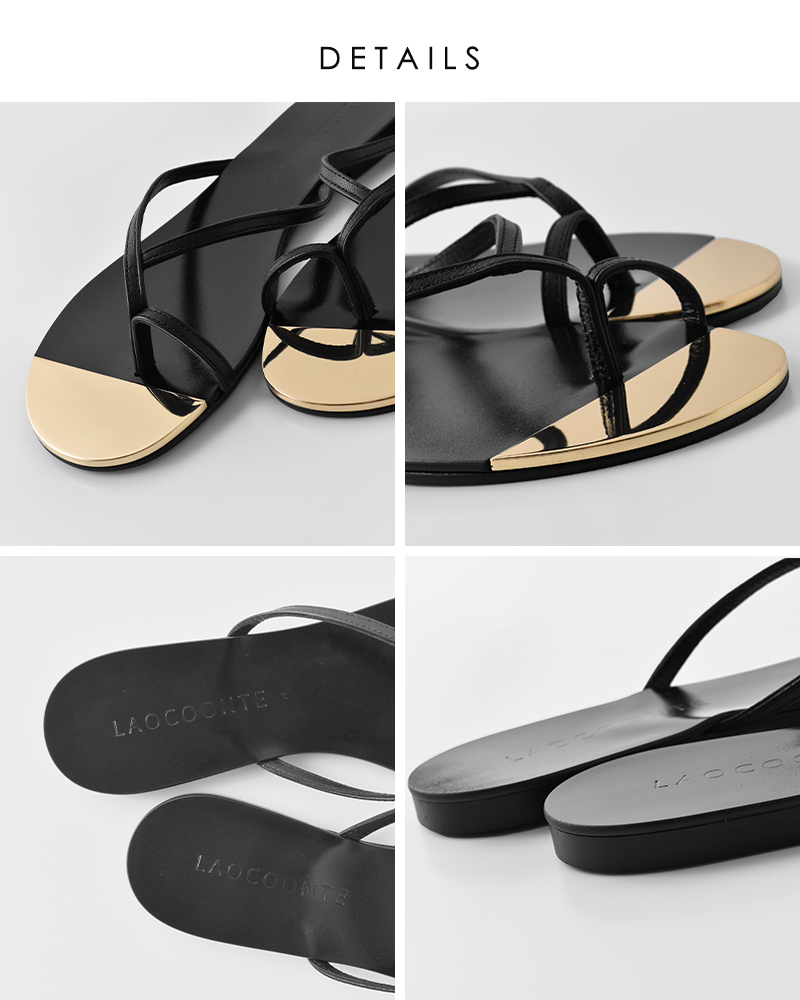 LAOCOONTE ラオコンテ　フラットサンダル 楽天市場】【30％OFF】【正規品】LAOCOONTE サンダル ラオコンテ
