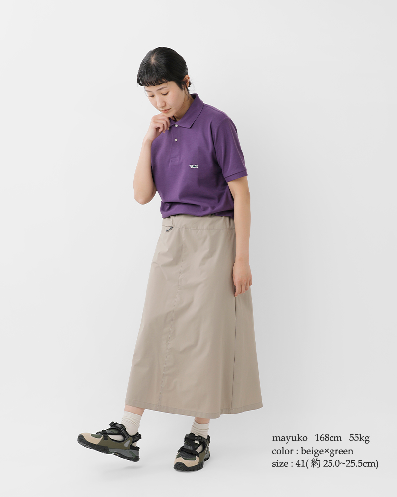 yuers(ユアーズ)メッシュアッパービブラムソールスニーカーサンダル“PARKLIFE”yu25a003