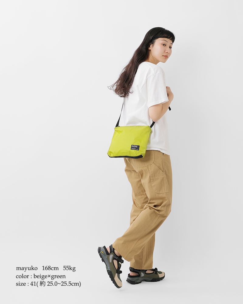 yuers(ユアーズ)メッシュアッパービブラムソールスニーカーサンダル“PARKLIFE”yu25a003