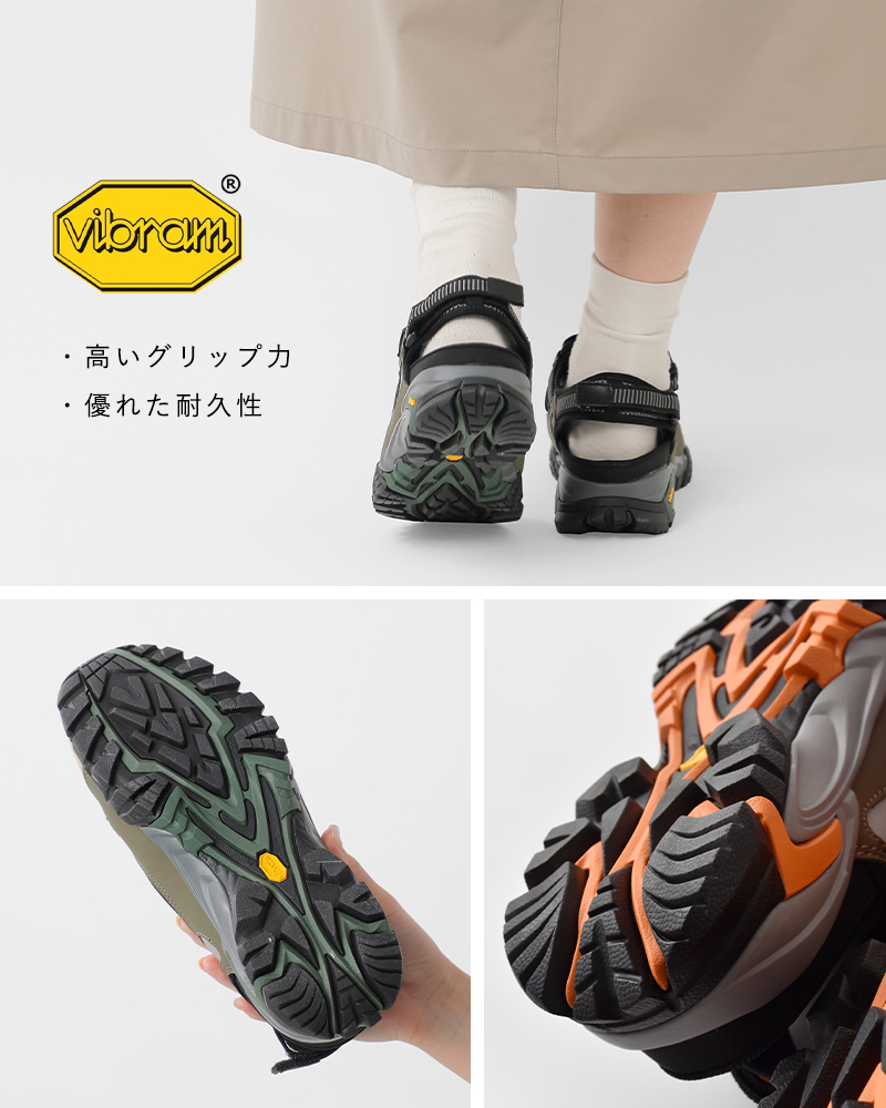 yuers ユアーズ メッシュ アッパー ビブラムソール スニーカー