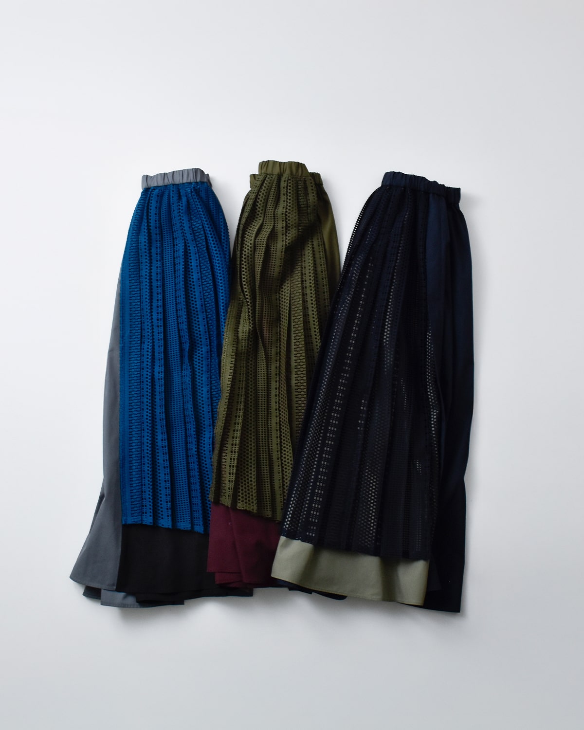 MARECHAL TERRE マルシャルテル アシンメトリー レース プリーツ