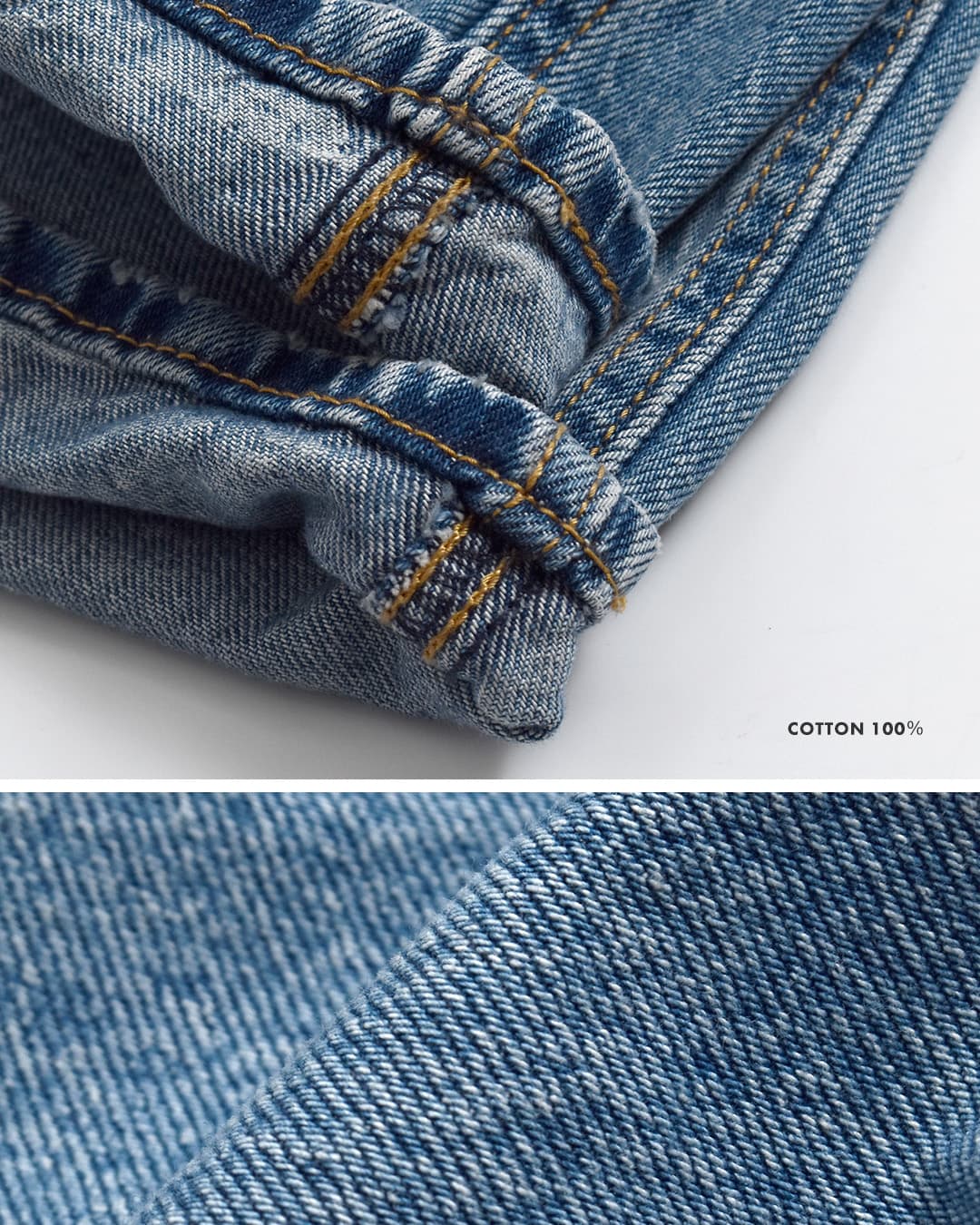Levi’sコットン デニム ブーツカットパンツ LOOSE BOOT 005do