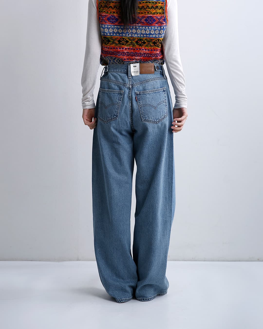 Levi’sデニム ワイドパンツ CINCH WIDE LEG 0073b
