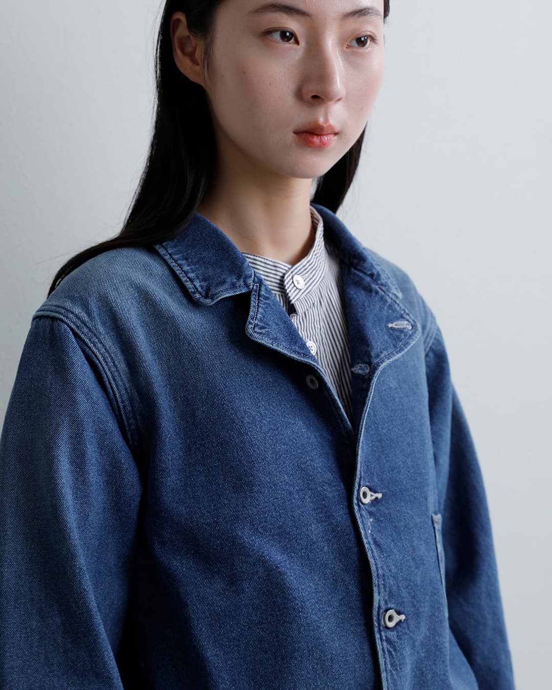 ordinaryfitsハチマルデニム ユーズド ベルジャケット BELL JACKET 018usd