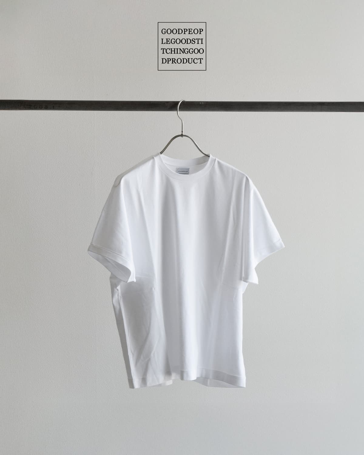 GOOD PEOPLE GOOD STITCHING GOOD PRODUCT グッドピープル グッドスティッチング グッドプロダクト コットン クルーネック ドルマンスリーブ Tシャツ 02-01-1494