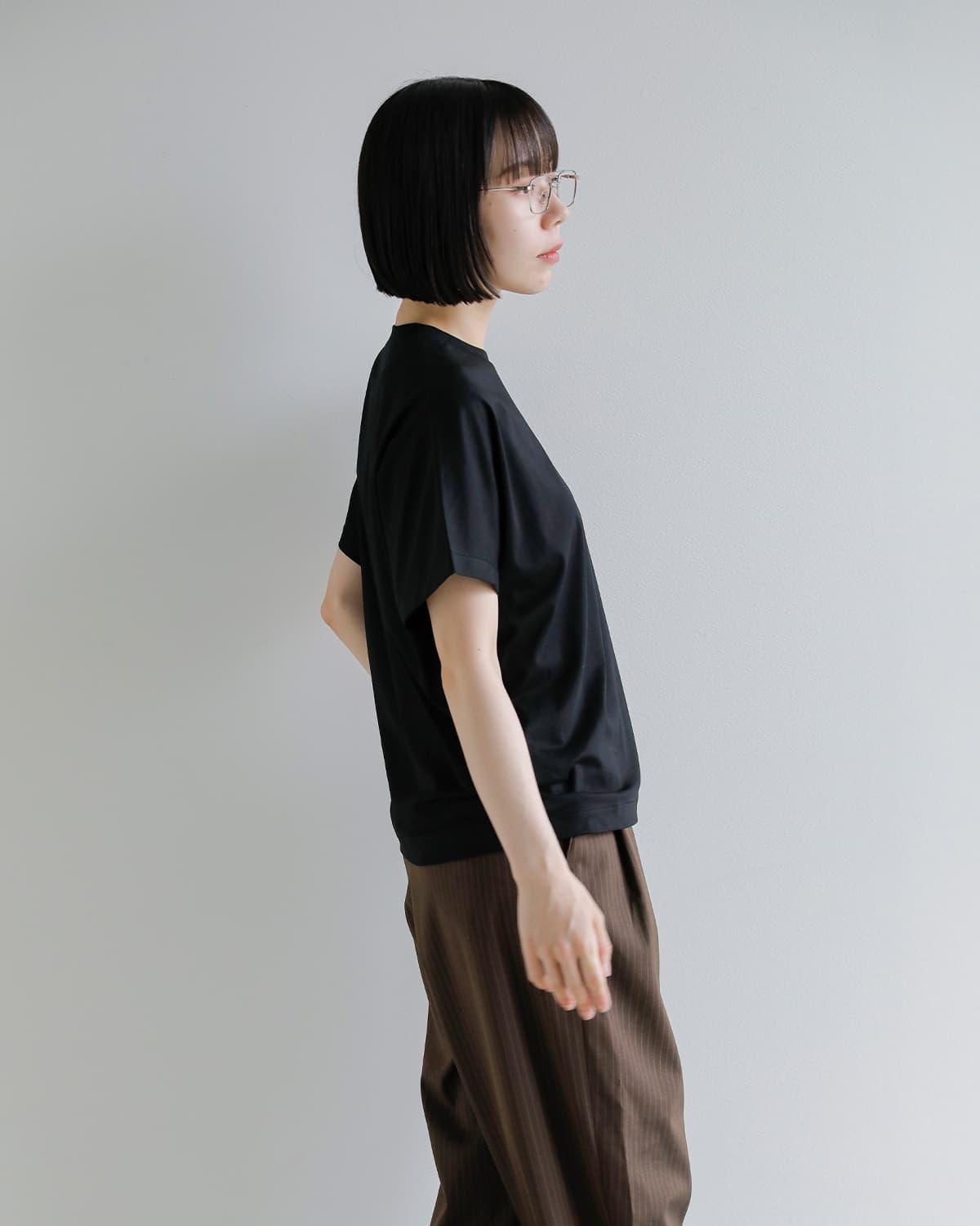 GOOD PEOPLE GOOD STITCHING GOOD PRODUCT グッドピープル グッドスティッチング グッドプロダクト コットン クルーネック ドルマンスリーブ Tシャツ 02-01-1494