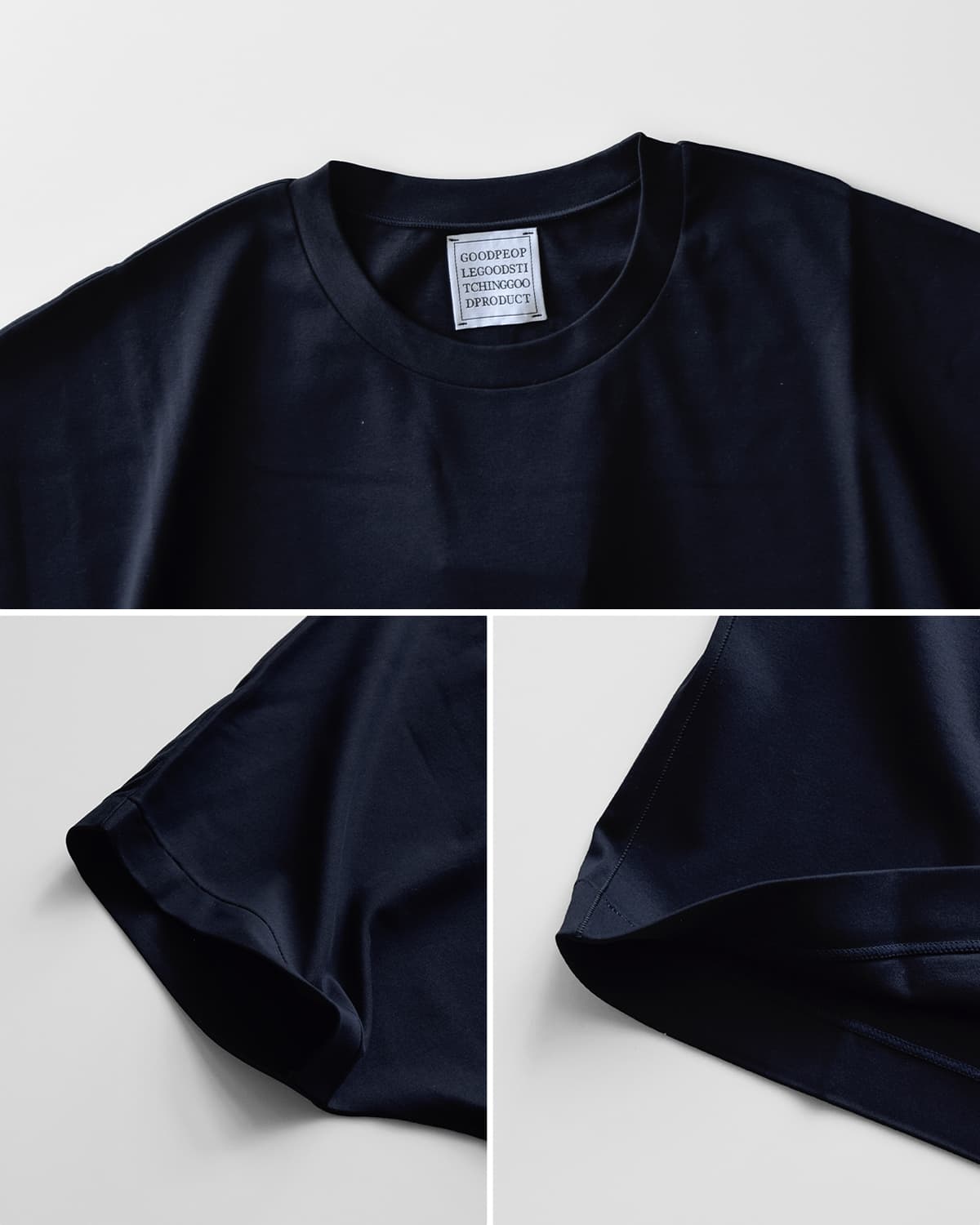 GOOD PEOPLE GOOD STITCHING GOOD PRODUCT グッドピープル グッドスティッチング グッドプロダクト コットン クルーネック ドルマンスリーブ Tシャツ 02-01-1494
