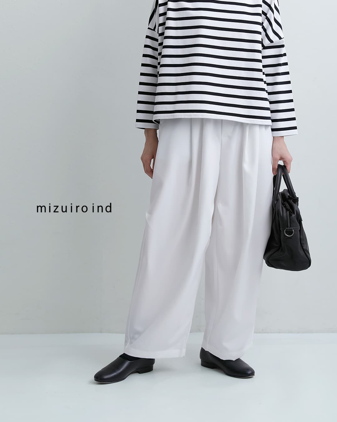 2026aw新作]ミズイロインド mizuiro ind トロピカル ストレッチ ワイド