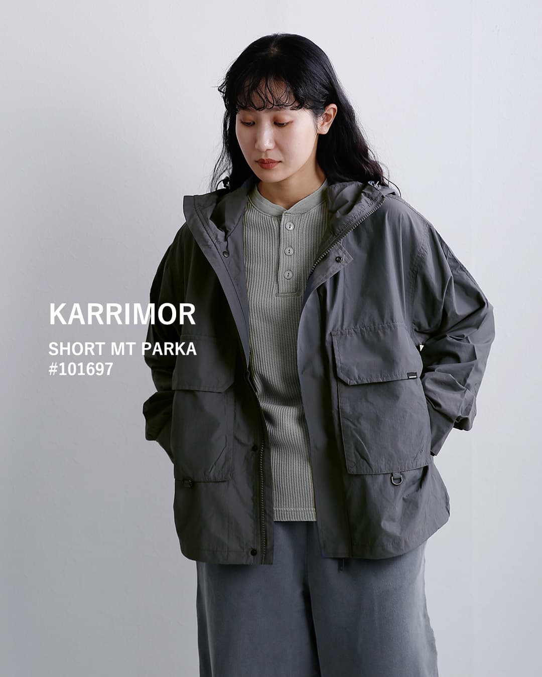 KARRIMOR撥水 ショート マウンテンパーカー ジャケット TC short Mt parka 101697