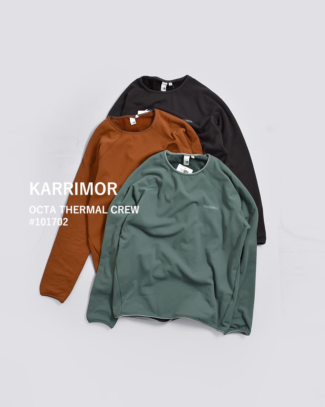 KARRIMORオクタ サーマル クルーネック カットソー Octa thermal crew Ws 101702