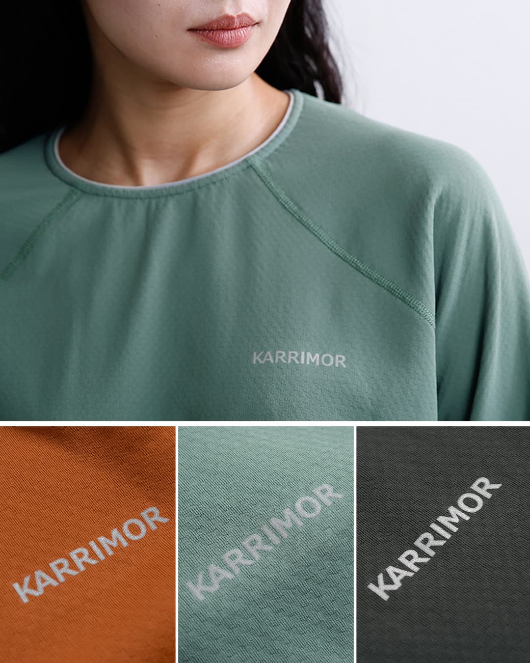 KARRIMORオクタ サーマル クルーネック カットソー Octa thermal crew Ws 101702