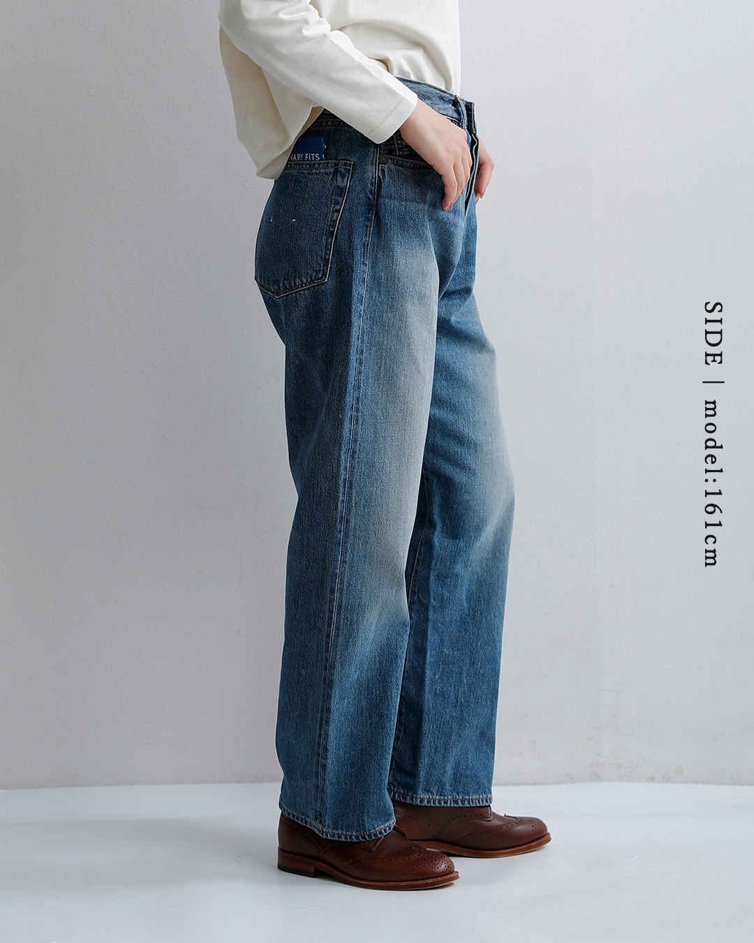 ordinaryfitsユーズド ルーズ デニムパンツ TYPE LOOSE 117usd-same1