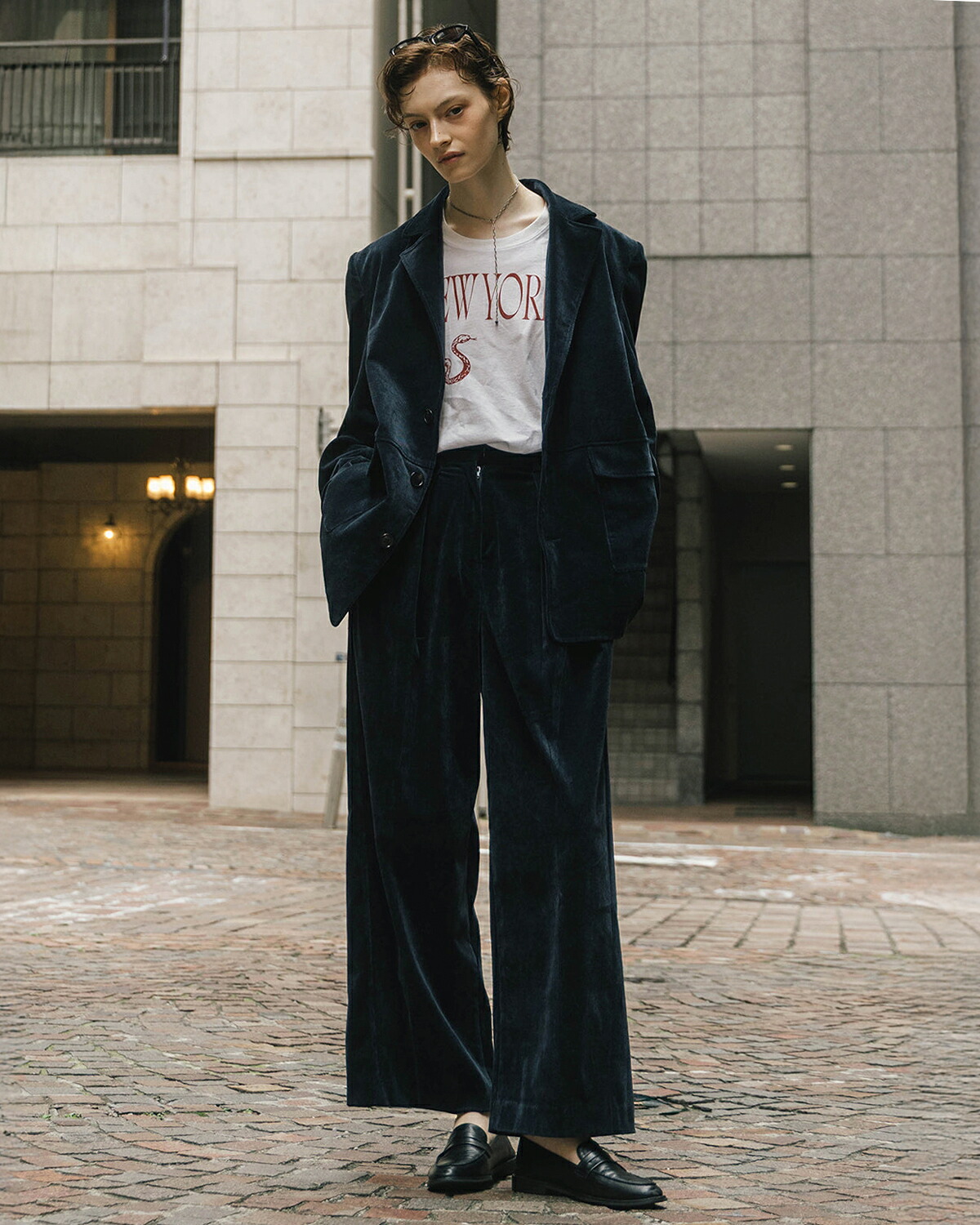 CREDONA(クレドナ)パーマネント ロングスリーブ プリント Tシャツ PARMANENT L/S TEE 1426412