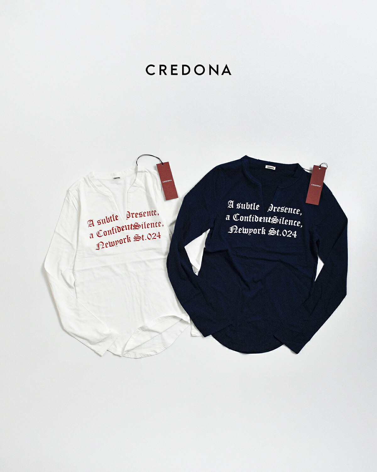 CREDONA(クレドナ)スキッパー ロングスリーブ プリント Tシャツ SKIPPER LONG-SLEEVE TEE 1426412136-0