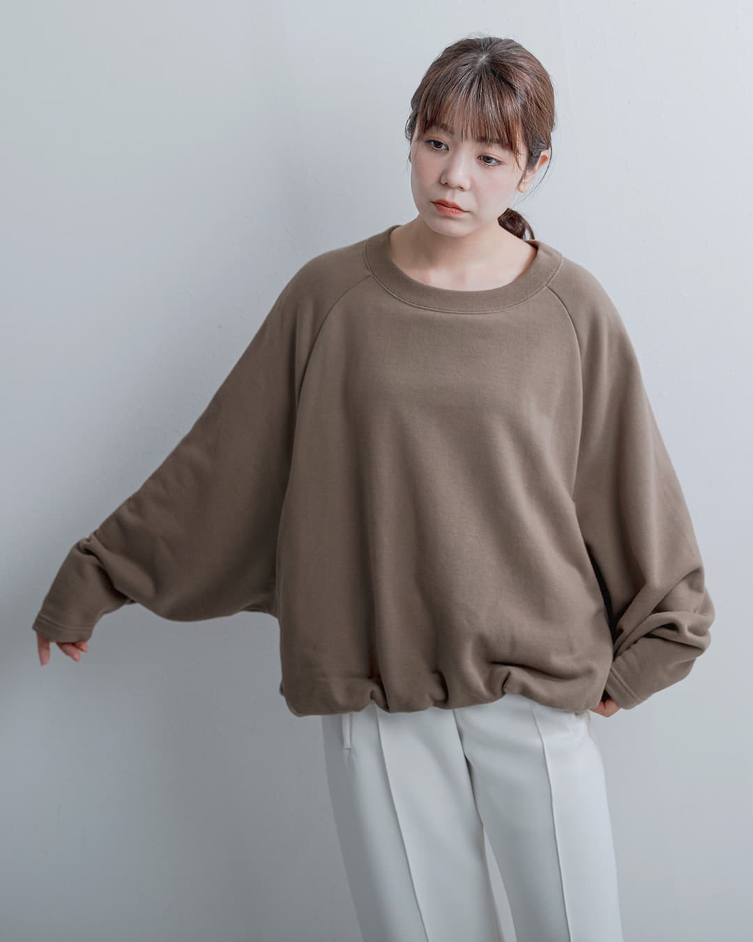 COGTHEBIGSMOKE�G�R�R�b�g���e���[ �X�E�F�b�g�g�b�v OLIVER PUFFY HEM TOP 15101-257-1514-1