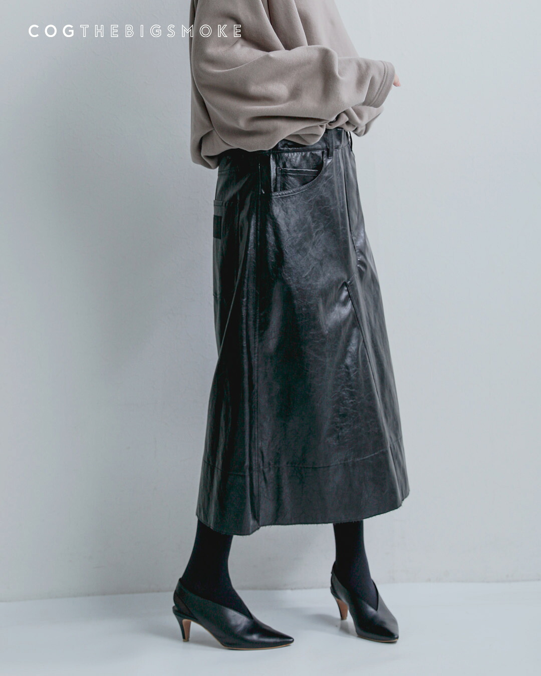 COGTHEBIGSMOKE(�R�O�U�r�b�O�X���[�N)�C�^���A�����B�[�K�����U�[ A���C���X�J�[�g OAKLEY SKIRT 15501-230-1501-1