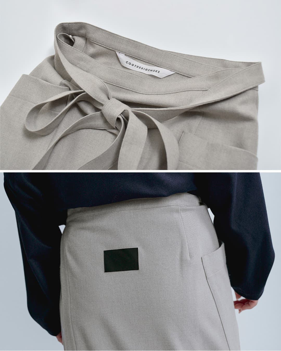 COGTHEBIGSMOKE�W���[�W�[ ���b�v�X�J�[�g MIRANDA WRAP SKIRT 15502-264-1317-1