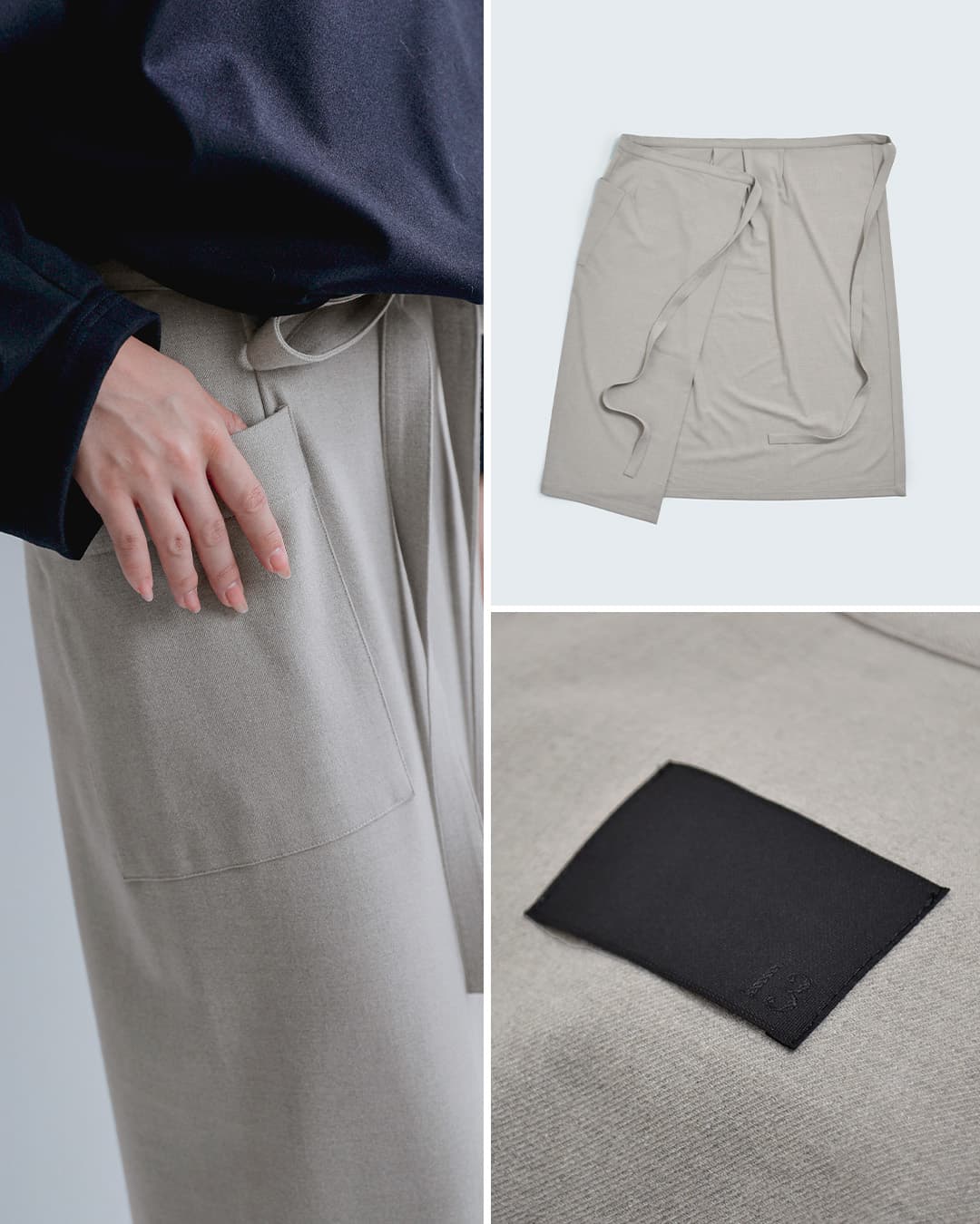 COGTHEBIGSMOKE�W���[�W�[ ���b�v�X�J�[�g MIRANDA WRAP SKIRT 15502-264-1317-1