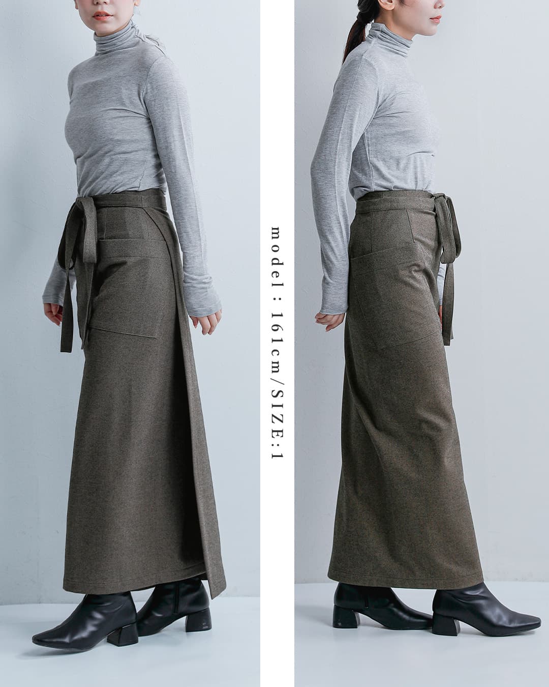 COGTHEBIGSMOKE�W���[�W�[ ���b�v�X�J�[�g MIRANDA WRAP SKIRT 15502-264-1317-1