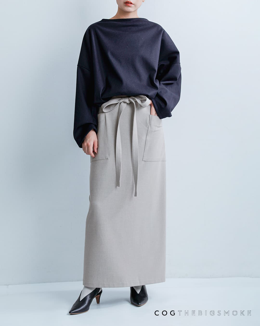 COGTHEBIGSMOKE�W���[�W�[ ���b�v�X�J�[�g MIRANDA WRAP SKIRT 15502-264-1317-1