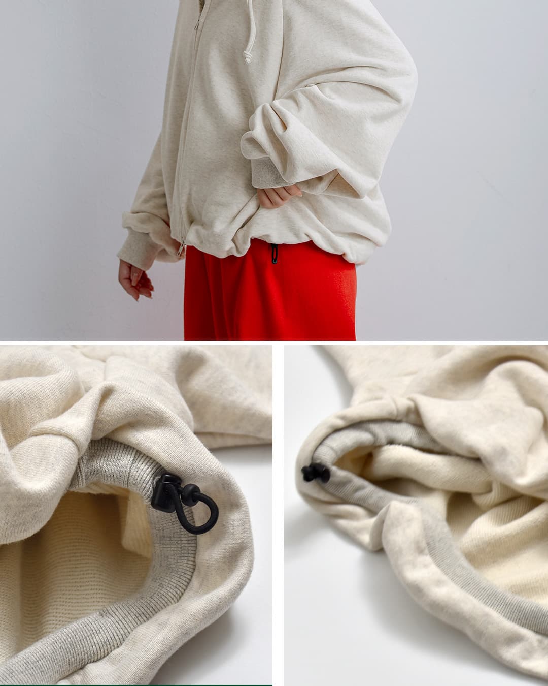 COGTHEBIGSMOKE�G�R�R�b�g���e���[ �W�b�v�A�b�v�t�[�f�B OLIVETTE ZIP UP HOODIE 15801-257-1513-1