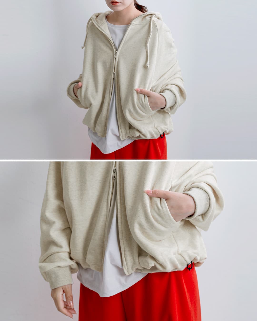 COGTHEBIGSMOKE�G�R�R�b�g���e���[ �W�b�v�A�b�v�t�[�f�B OLIVETTE ZIP UP HOODIE 15801-257-1513-1