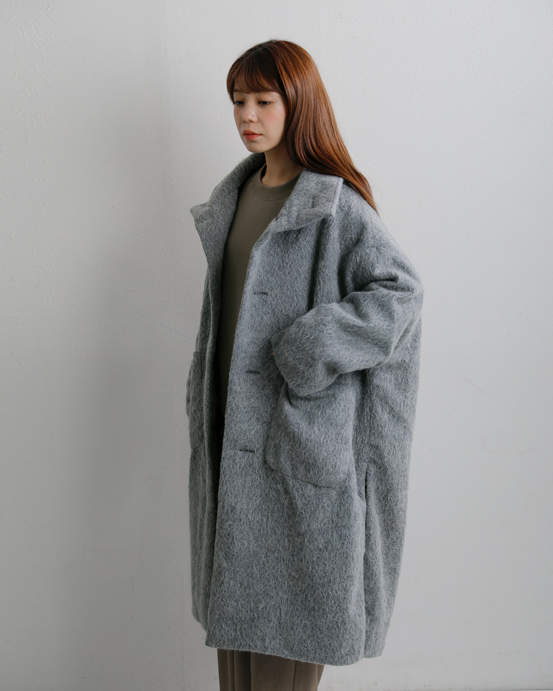 COGTHEBIGSMOKE(�R�O�U�r�b�O�X���[�N)�A���p�J�W���K�[�h�V���M�[ �X�^���h�J���[�R�[�g MARILYN COAT 15802-265-1306-1