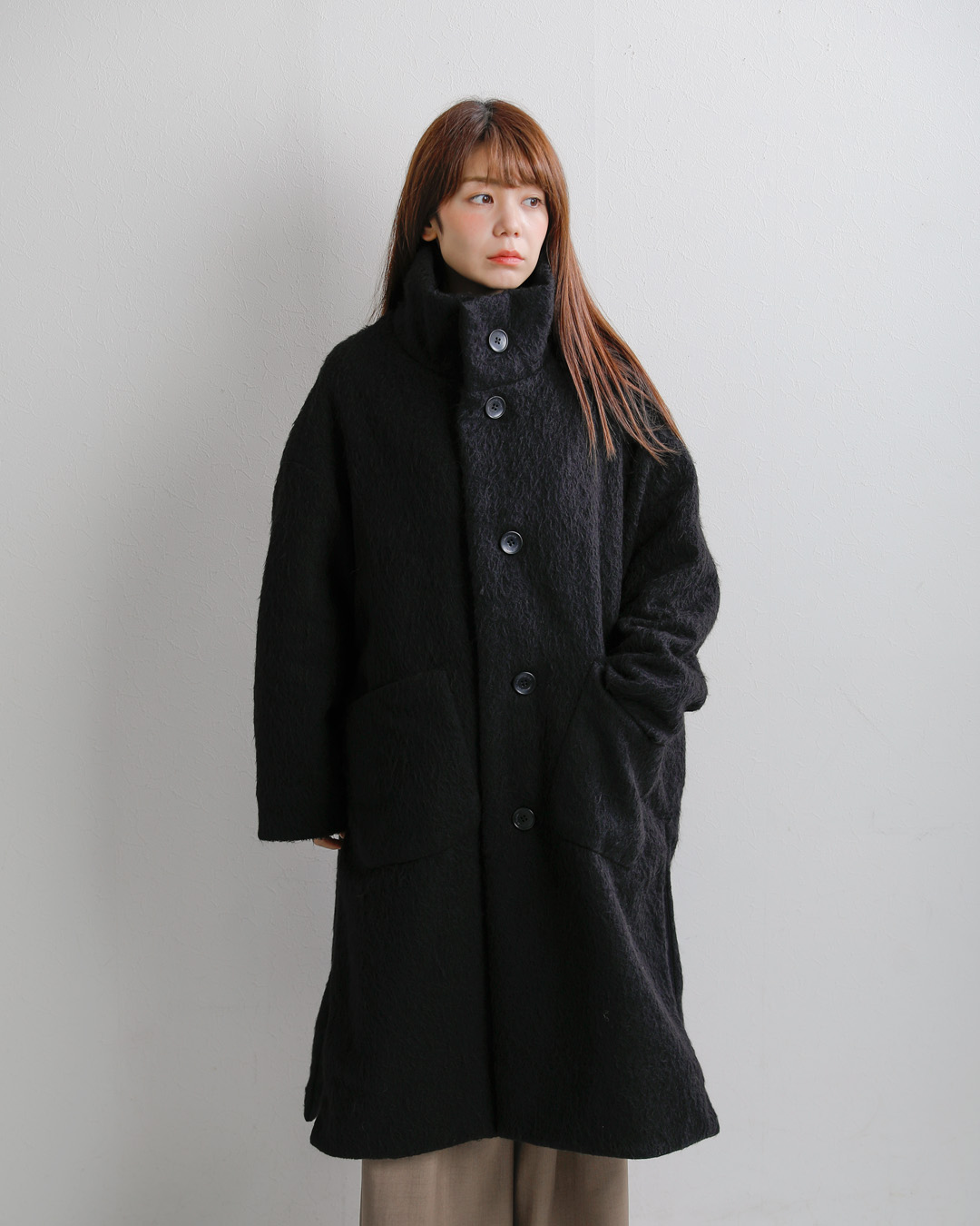 COGTHEBIGSMOKE(�R�O�U�r�b�O�X���[�N)�A���p�J�W���K�[�h�V���M�[ �X�^���h�J���[�R�[�g MARILYN COAT 15802-265-1306-1