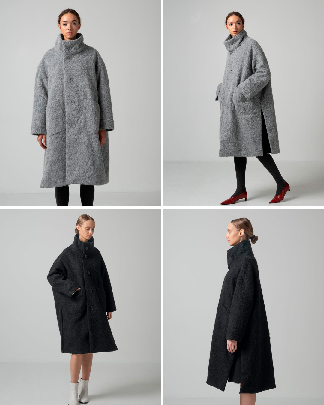 COGTHEBIGSMOKE(�R�O�U�r�b�O�X���[�N)�A���p�J�W���K�[�h�V���M�[ �X�^���h�J���[�R�[�g MARILYN COAT 15802-265-1306-1