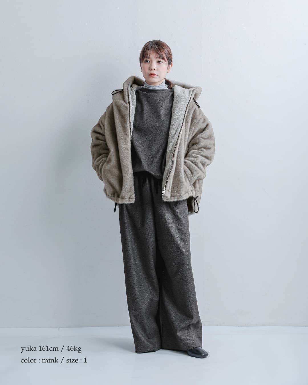 COGTHEBIGSMOKE(�R�O�U�r�b�O�X���[�N)�G�R�~���N ���o�[�V�u�� �W�b�v�t�[�f�B�p�[�J�[ ODALIS ZIP PARKA 15802-266-1517-1
