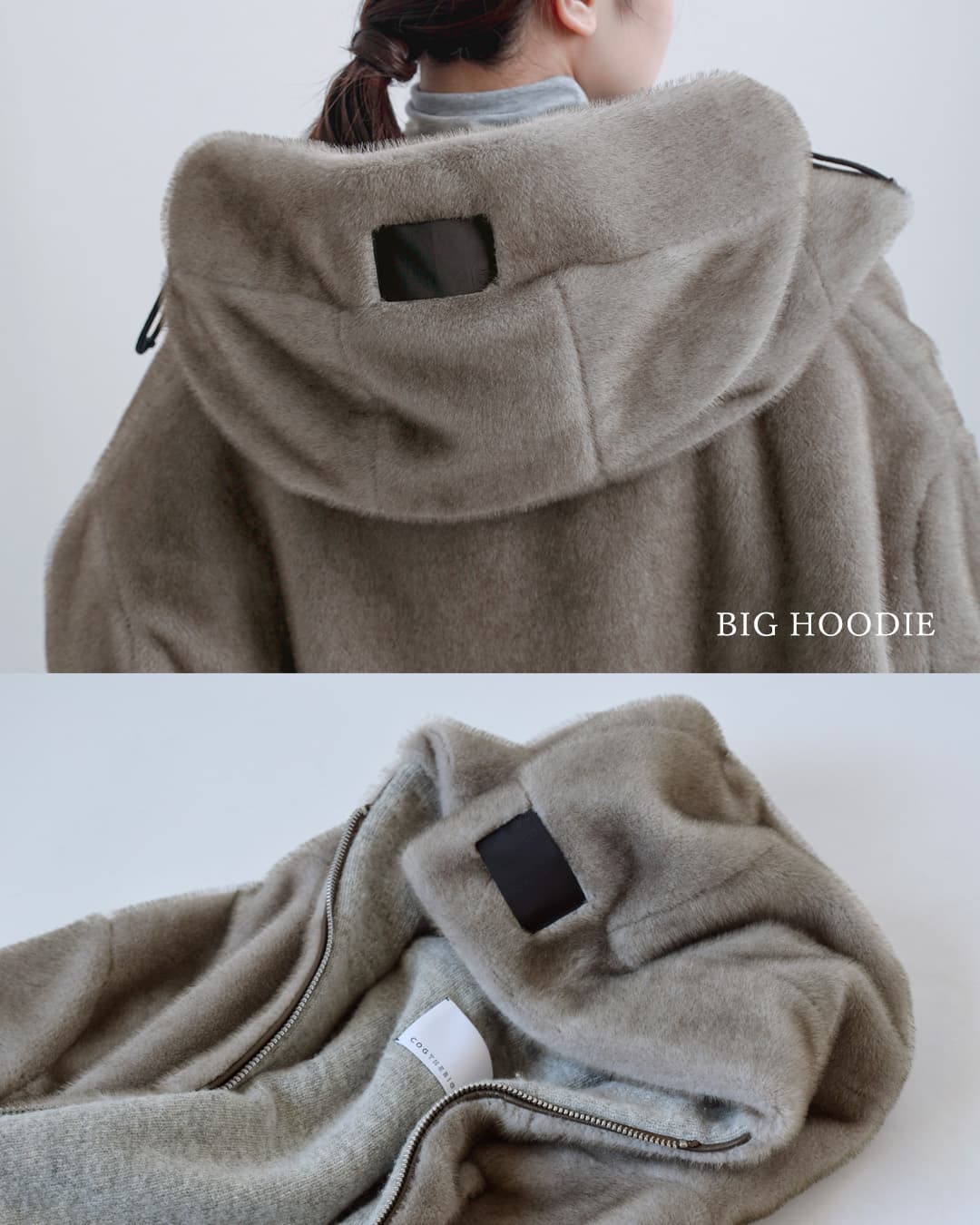 COGTHEBIGSMOKE(�R�O�U�r�b�O�X���[�N)�G�R�~���N ���o�[�V�u�� �W�b�v�t�[�f�B�p�[�J�[ ODALIS ZIP PARKA 15802-266-1517-1