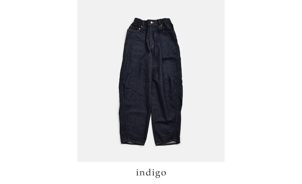 beautiful people(ビューティフルピープル)セルビッジホリック 左綾デニム ボウパンツ selvedge holic left hand twill denim bow pants 1646105016