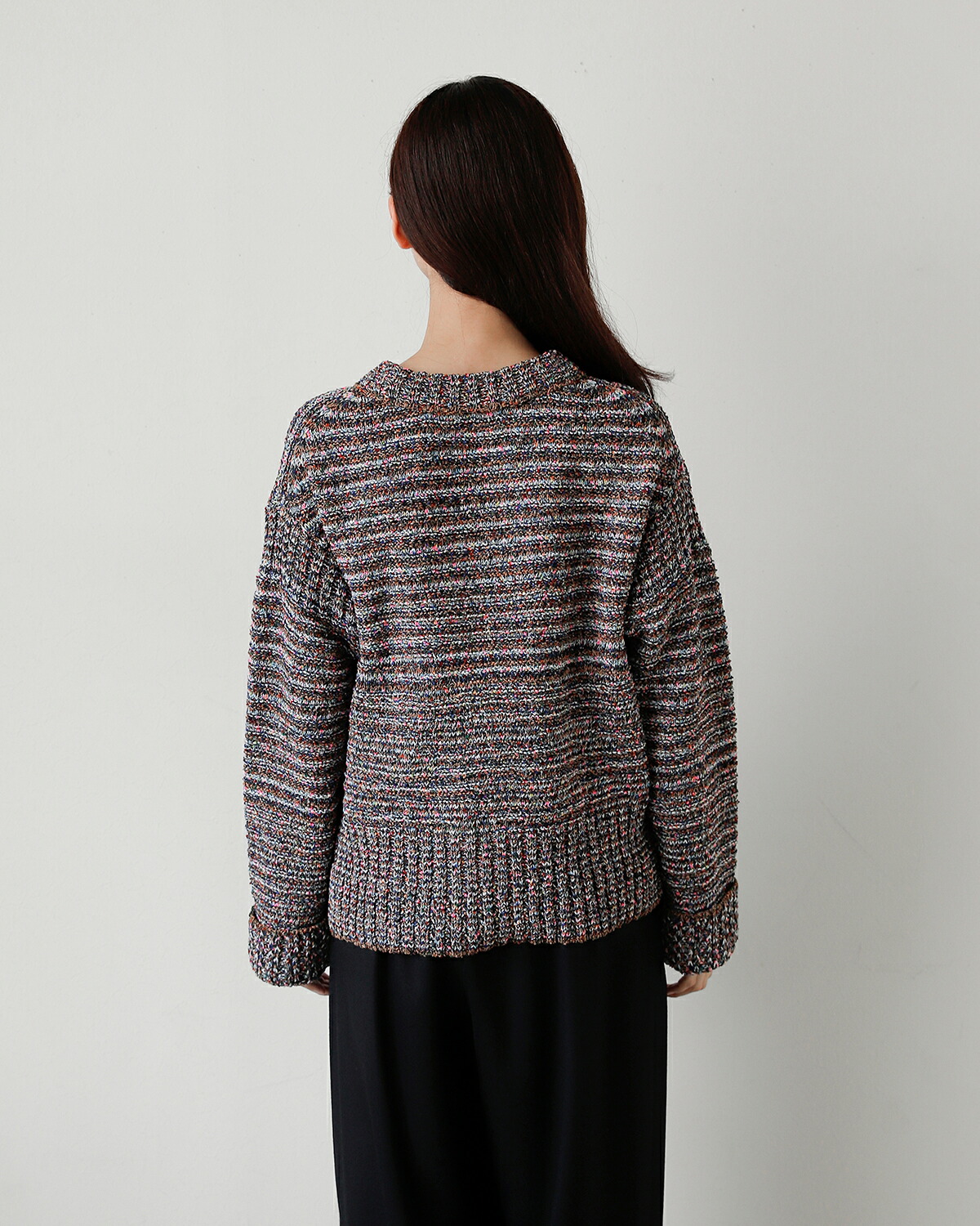 beautiful people(ビューティフルピープル)グランドレルヤーン ガンジーセーター glandrelle yarn guernsey sweater 1646210010