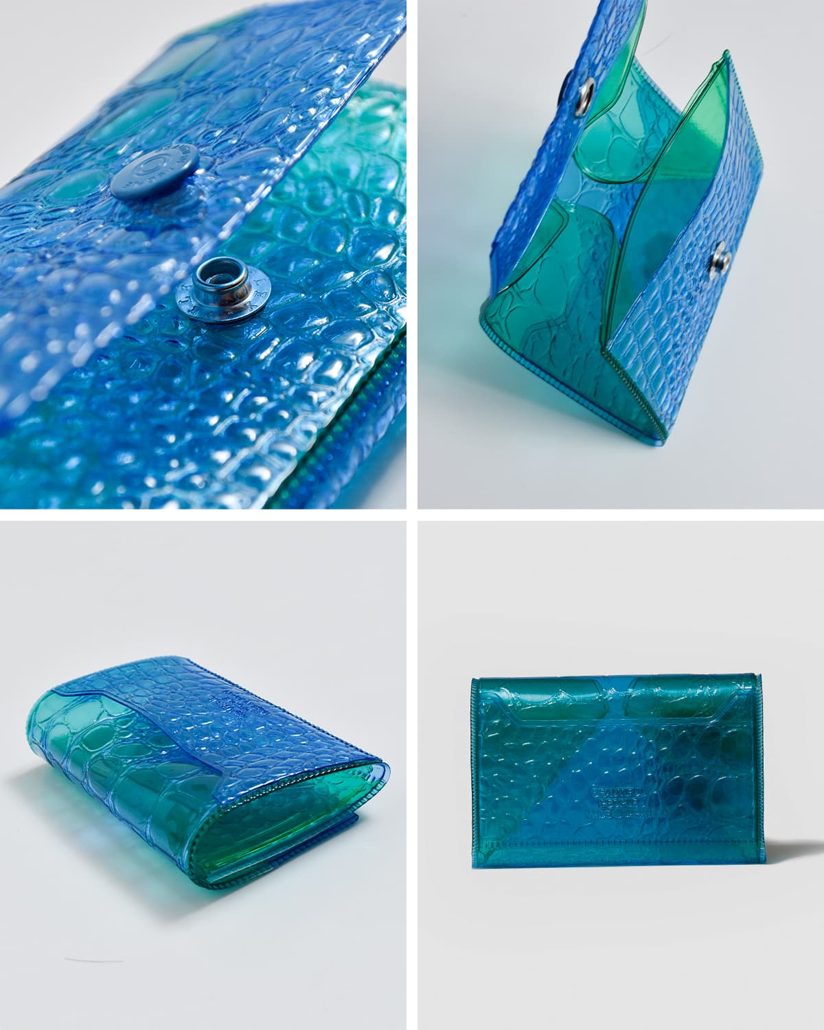 beautiful people(ビューティフルピープル)PVC スケルトン エンボス カードコインケース nothing to hide vinyl card coin case 1646512000