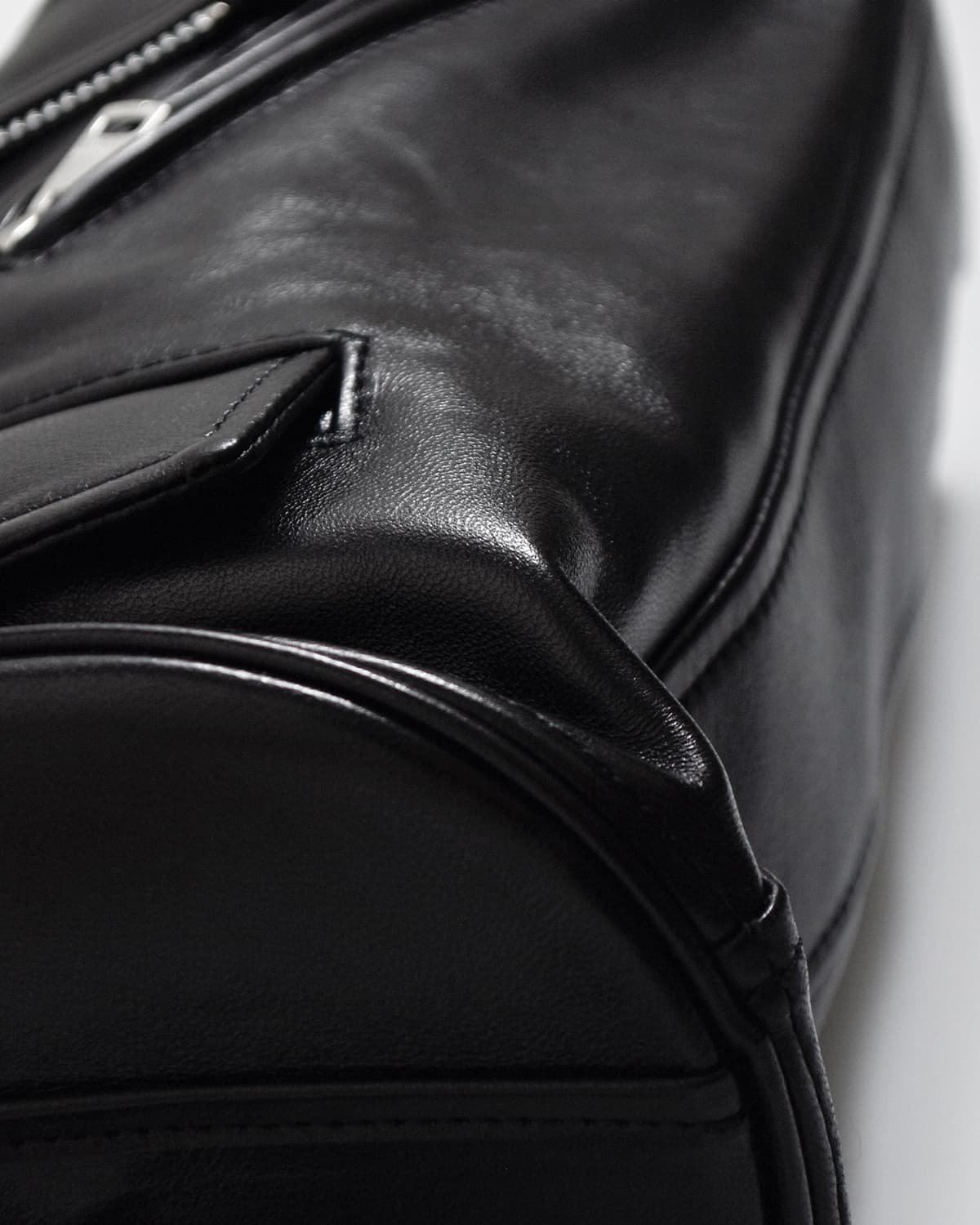beautiful people(ビューティフルピープル)シープスキン ライダース シリンダーバッグ exception riders cylinder bag 1646612003