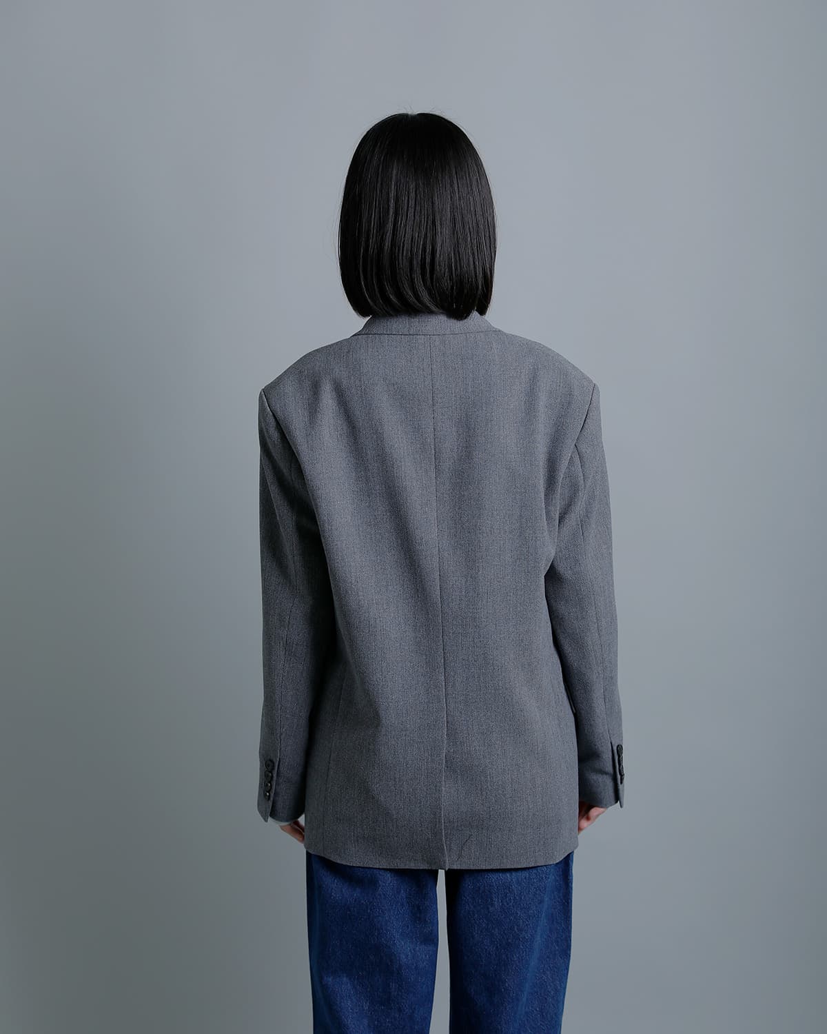 YLEVE���t�E�[�� �e�[���[�h�W���P�b�g ROUGH WOOL JACKET 168-6220040