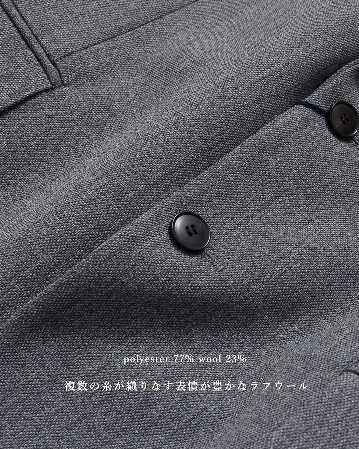 YLEVE���t�E�[�� �e�[���[�h�W���P�b�g ROUGH WOOL JACKET 168-6220040