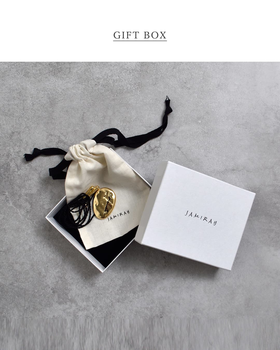 JAMIRAYペブル コンチョ 2way コードネックレス Pebble cord necklace 262-270122