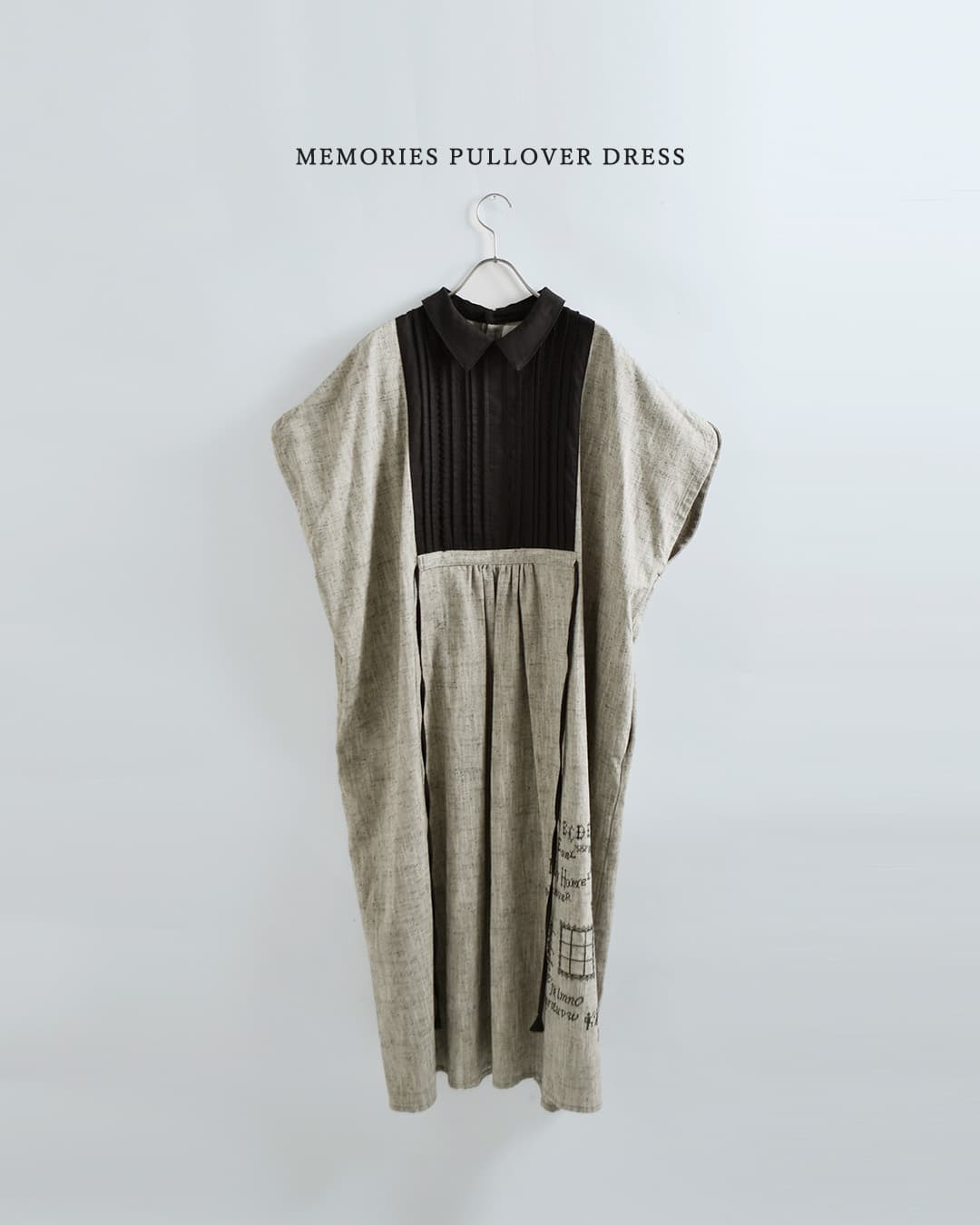ASEEDONCLOUDコットンシルク ワンピース Memories pullover dress 262301