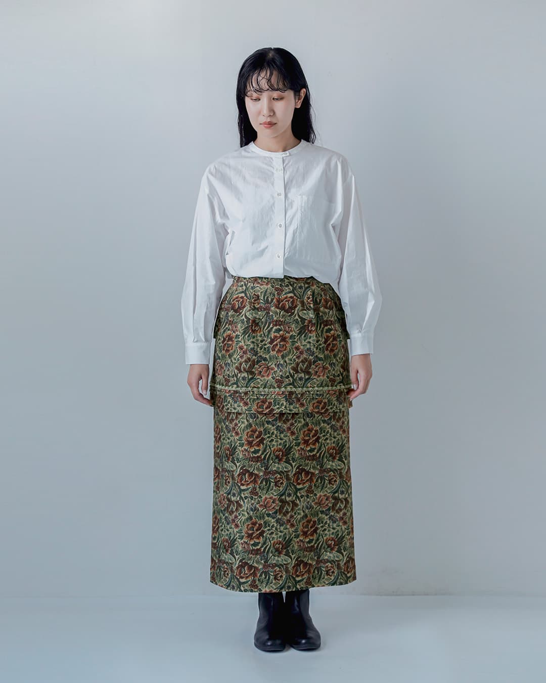 ASEEDONCLOUDコットンスカート Memories skirt 262401
