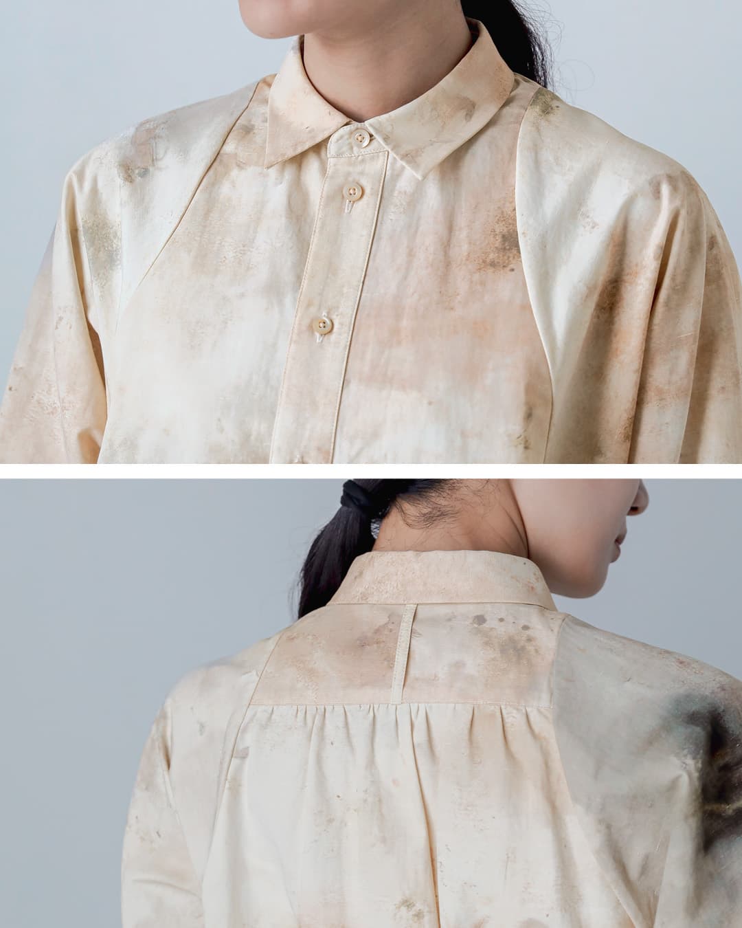 ASEEDONCLOUD(�A�V�[�h���N���E�h)�R�b�g�����l�� �V���c Railway uniform shirt 262601