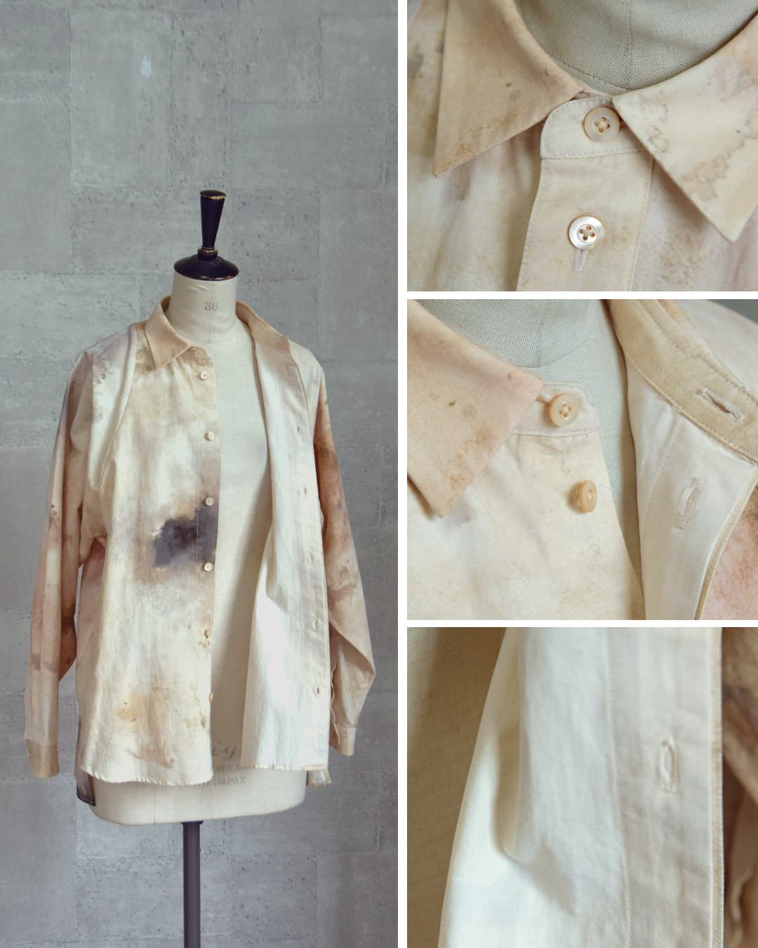 ASEEDONCLOUD(�A�V�[�h���N���E�h)�R�b�g�����l�� �V���c Railway uniform shirt 262601