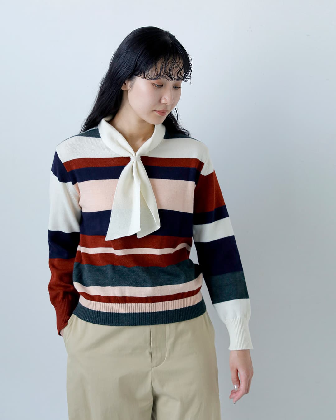 ASEEDONCLOUD�E�[�� �X�J�[�t�j�b�g Okunensha scarf knit 262806