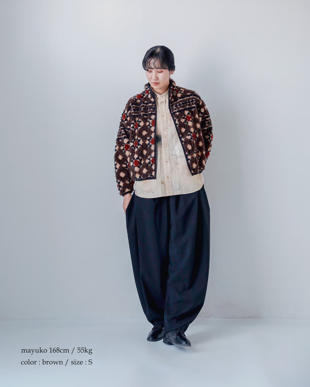 ASEEDONCLOUD(アシードンクラウド)ステーションフロアパターン ブルゾン Station floor pattern blouson 262809