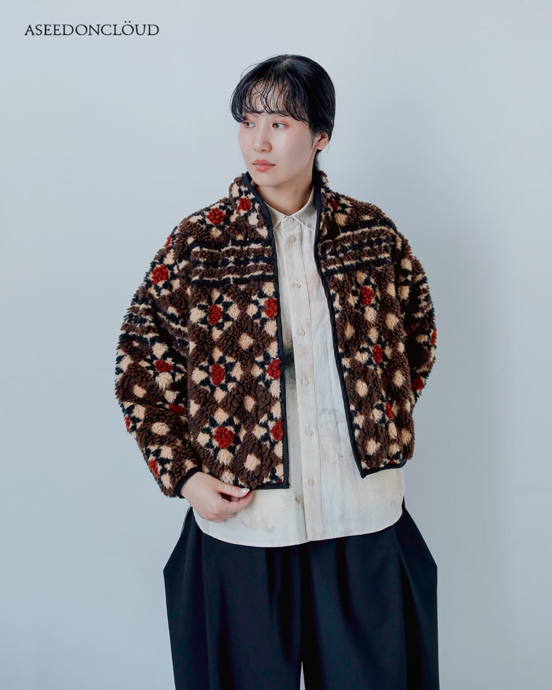 ASEEDONCLOUD(アシードンクラウド)ステーションフロアパターン ブルゾン Station floor pattern blouson 262809